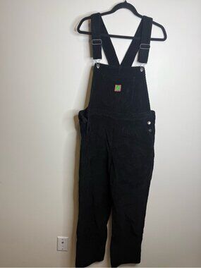90s Cordoroy Empyre Overalls black size XL